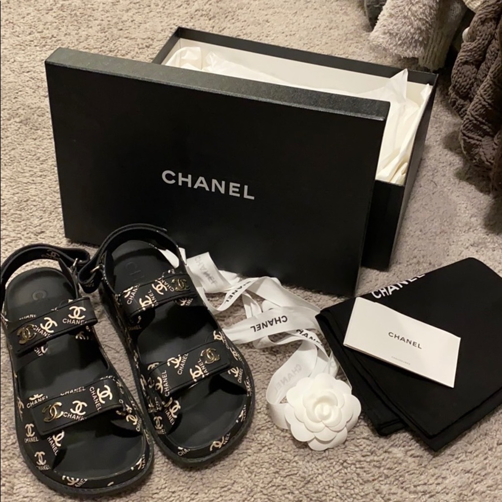 Chanel dad sandals